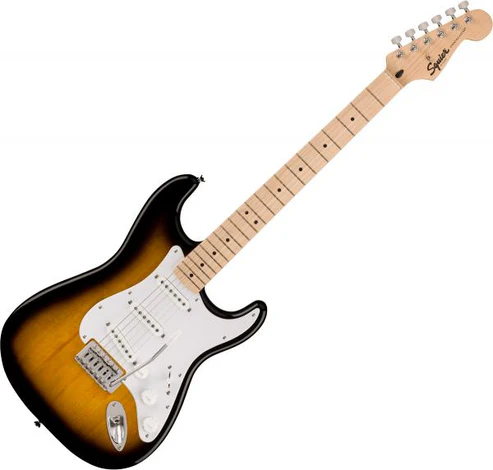 Guitare électrique Squier Sonic Stratocaster, Sunburst 2 couleurs – Image 2