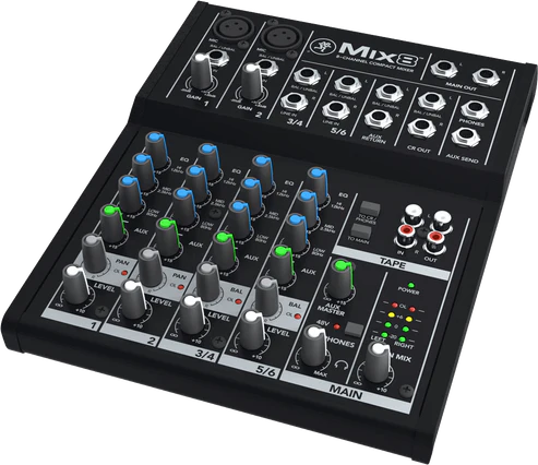 Mackie MIX8 Mixeur compact 8 canaux, 10 entrées – Image 3