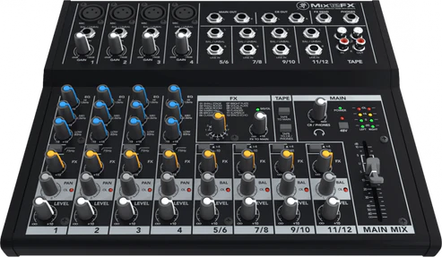 Mackie MIX12FX Mixeur 12 canaux, 18 entrées + effets – Image 2