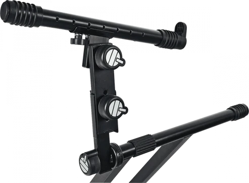 Quiklok QL/642 stand clavier X double "Performer" avec deux niveaux – Image 2