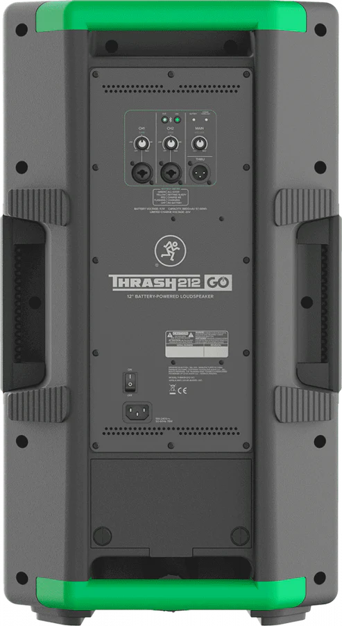 Mackie Enceinte 12" 2 voies 150 W RMS bluetooth sur batterie Mackie THRASH212-GO – Image 2