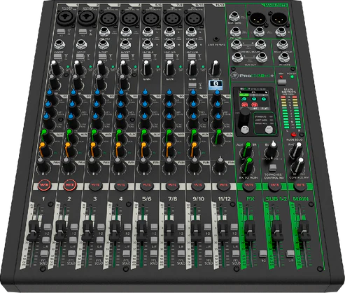 Mackie PROFX12V3+ Plus Mixer USB 12 canaux + Bluetooth et effets – Image 3
