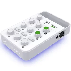 Mackie M•Caster Live mixeur portable pour le streaming (blanche)