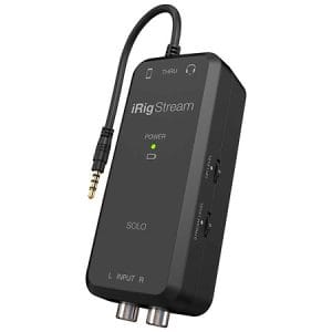 IK Multimedia iRig Stream Solo – Interface portable pour appareils mobiles