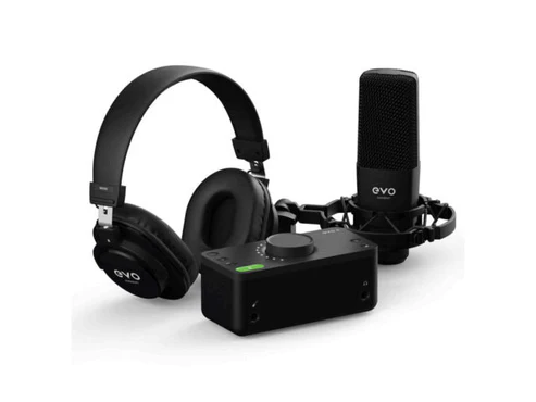Audient AU-EVO-SRB Pack d’enregistrement pour débutant avec interface audio