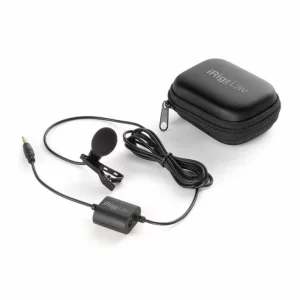 IK Multimedia iRig Mic Lavalier Mic pour smartphone, tablettes, ordinateurs et plus (TRRS)