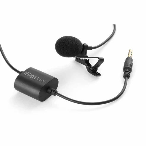 IK Multimedia iRig Mic Lavalier Mic pour smartphone, tablettes, ordinateurs et plus (TRRS) – Image 2