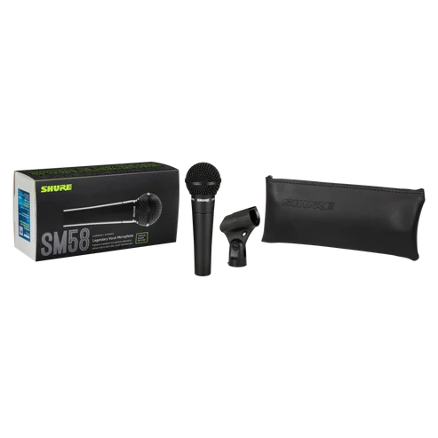 Microphone Dynamique Shure SM58 LCE – Microphone Vocal Profressionnel – Image 2