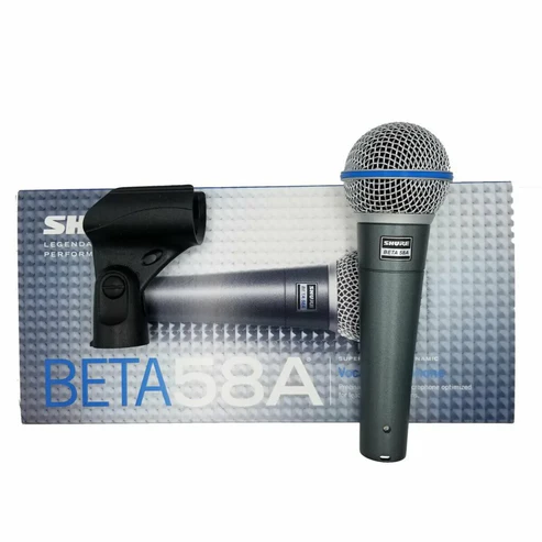 Microphone Dynamique Shure BETA 58A – Qualité Professionnelle – Image 3