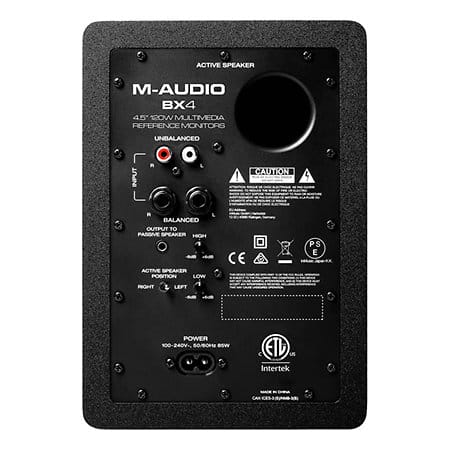 M-Audio BX4 D3 – Enceintes de Monitoring 4,5" pour Home Studio – Image 3