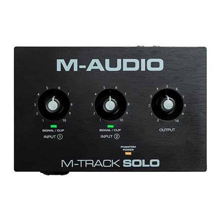 M-Audio M-Track Solo – Interface Audio USB Compacte pour Home Studio – Image 4