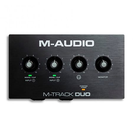 M-Audio M-Track Duo – Interface Audio USB 2 Entrées / 2 Sorties pour Home Studio – Image 4