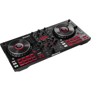 Numark Mixtrack Platinum FX – Contrôleur DJ 4 Decks avec Écrans et Effets