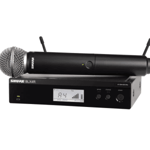 Shure BLX24R/SM58 sans fil Maroc – Système professionnel UHF