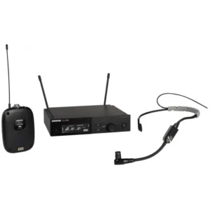 Shure SLXD14E / SM35‑G59 – Système micro sans fil avec récepteur rack et micro serre‑tête