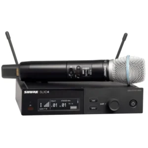 Shure SLXD24E / B87A‑G59 – Système micro sans fil professionnel avec récepteur rack et émetteur main
